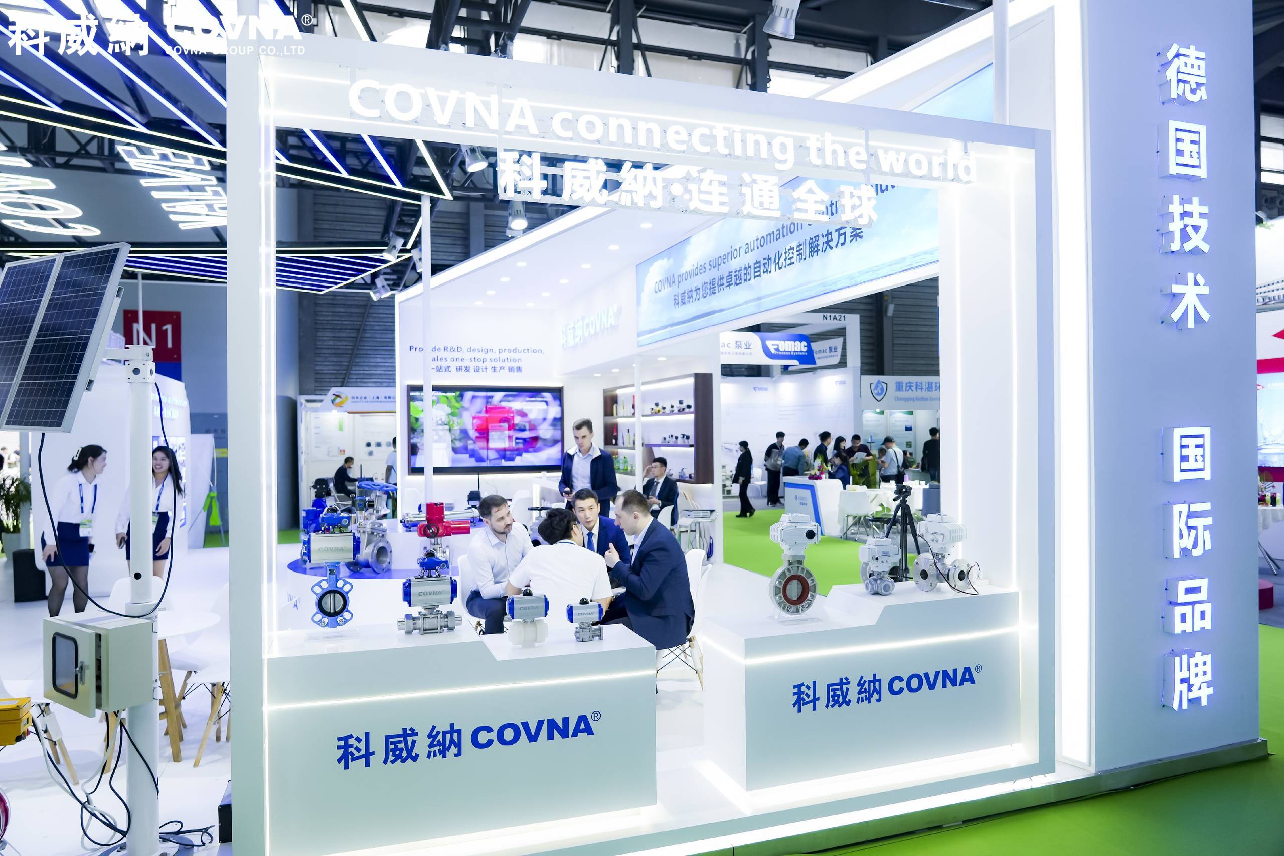 直擊展會(huì)現(xiàn)場(chǎng)|科威納COVNA再“縱橫馳騁”中國(guó)環(huán)博會(huì)上海站！